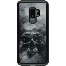 Coque Samsung Galaxy S9+ - Hybrid Armor noir Halloween 2024 smoky skull