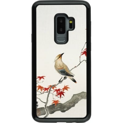 Coque Samsung Galaxy S9+ - Hybrid Armor noir Japanese Bird