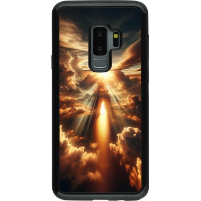 Coque Samsung Galaxy S9+ - Hybrid Armor noir Lueur Céleste Zenith