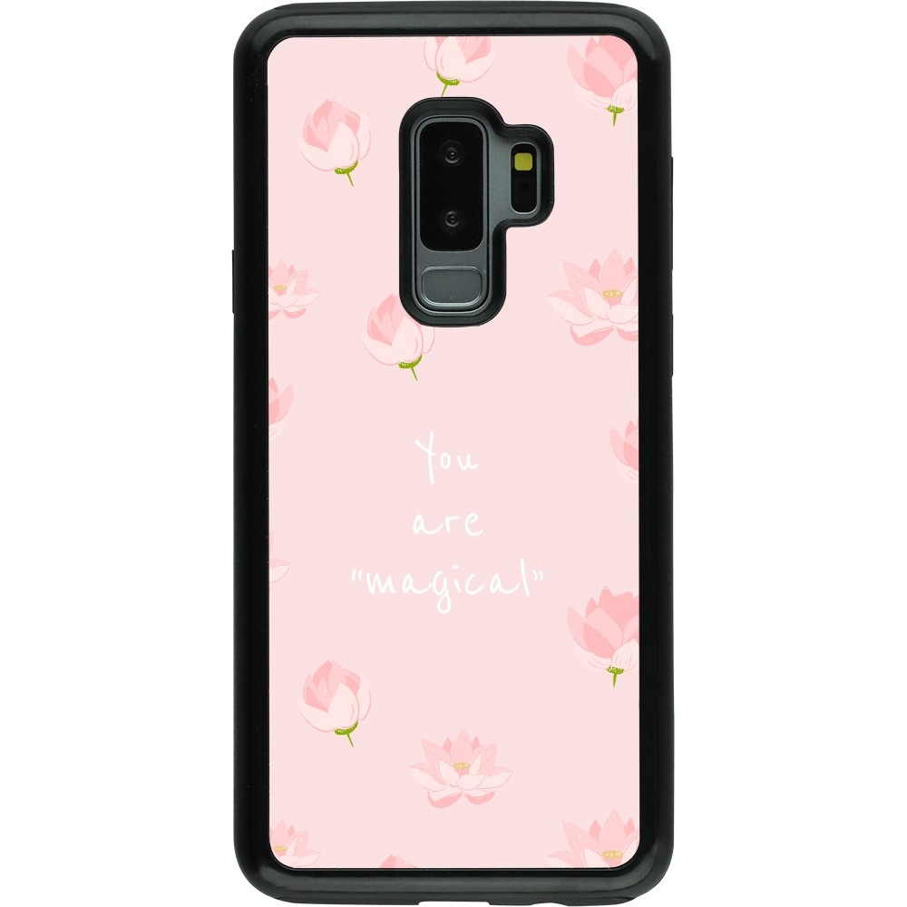 Coque Samsung Galaxy S9+ - Hybrid Armor noir Mom 2023 your are magical