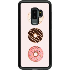 Coque Samsung Galaxy S9+ - Hybrid Armor noir Spring 23 donuts