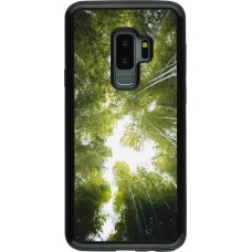 Coque Samsung Galaxy S9+ - Hybrid Armor noir Spring 23 forest blue sky