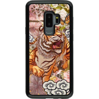 Coque Samsung Galaxy S9+ - Hybrid Armor noir Spring 23 japanese tiger