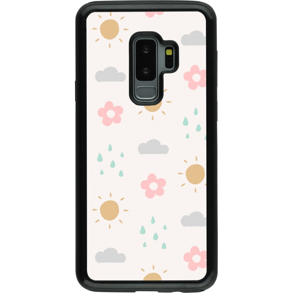 Coque Samsung Galaxy S9+ - Hybrid Armor noir Spring 23 weather