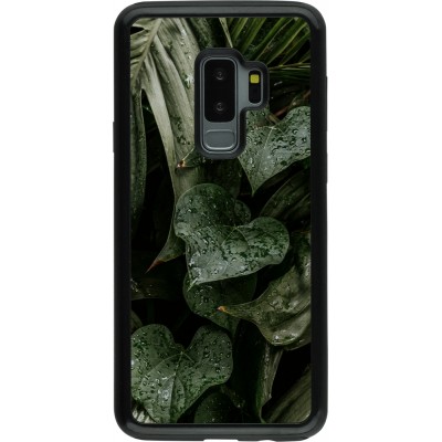 Coque Samsung Galaxy S9+ - Hybrid Armor noir Spring 23 fresh plants