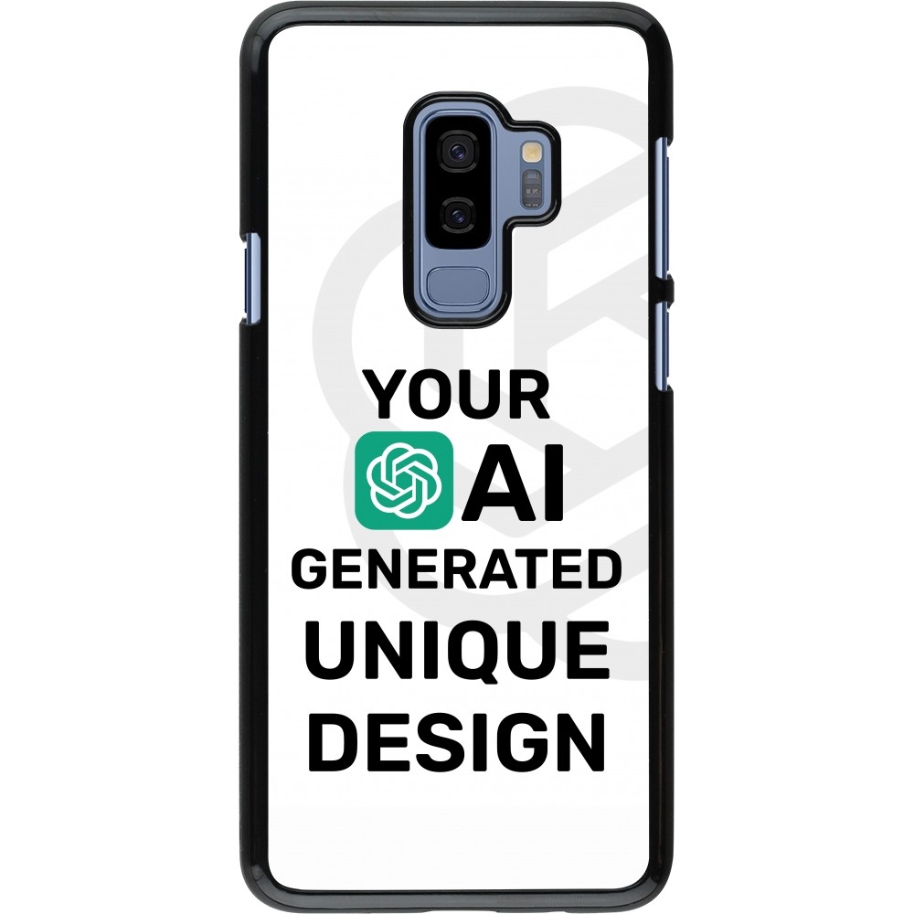 Coque Samsung Galaxy S9+ - 100% unique générée par intelligence artificielle (AI) avec vos idées