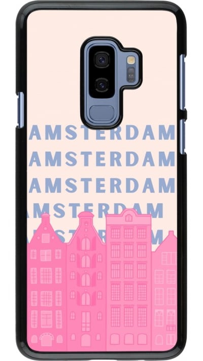 Coque Samsung Galaxy S9+ - Amsterdam Pink Print