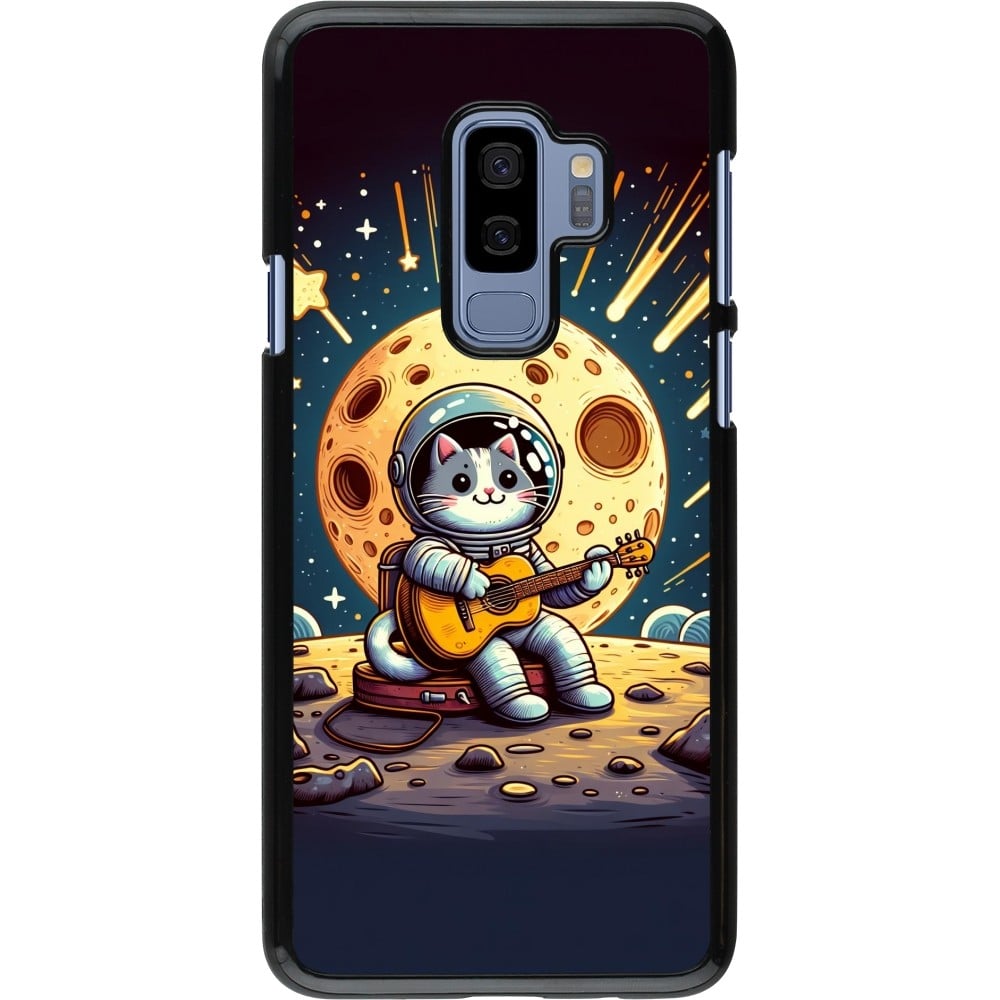 Coque Samsung Galaxy S9+ - AstroCat RockLune