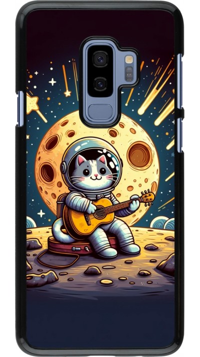 Coque Samsung Galaxy S9+ - AstroCat RockLune