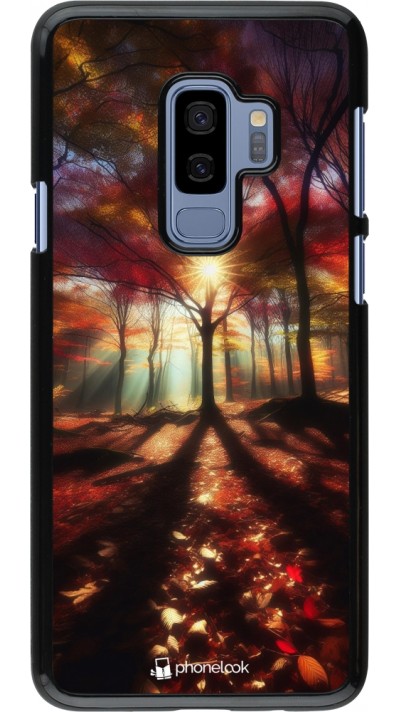 Coque Samsung Galaxy S9+ - Automne doré glare