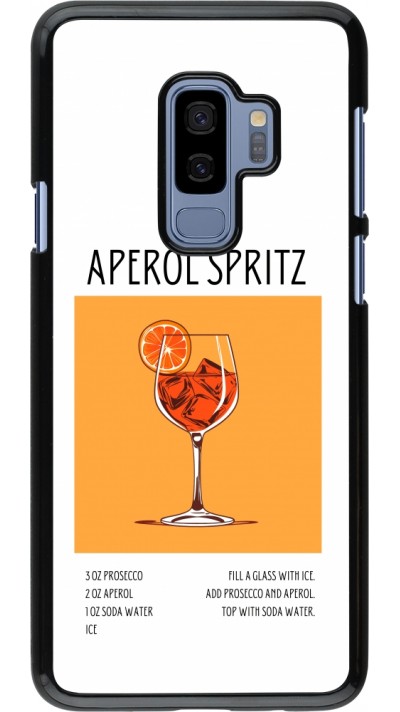 Coque Samsung Galaxy S9+ - Cocktail recette Aperol Spritz