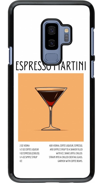 Coque Samsung Galaxy S9+ - Cocktail recette Espresso Martini