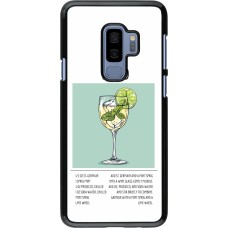 Coque Samsung Galaxy S9+ - Cocktail recette Hugo