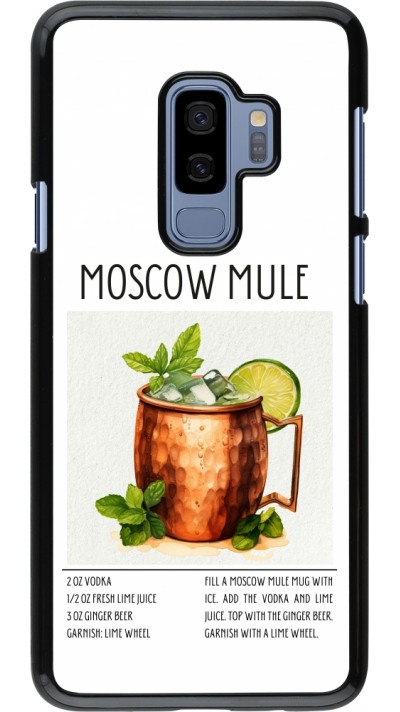 Coque Samsung Galaxy S9+ - Cocktail recette Moscow Mule