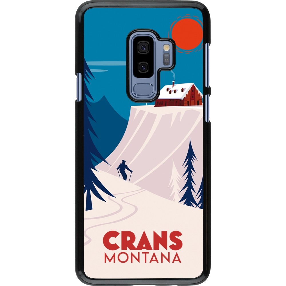 Samsung Galaxy S9+ Case Hülle - Crans-Montana Cabane