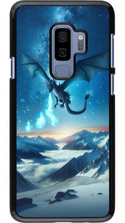 Coque Samsung Galaxy S9+ - Dragon nocturne montagne