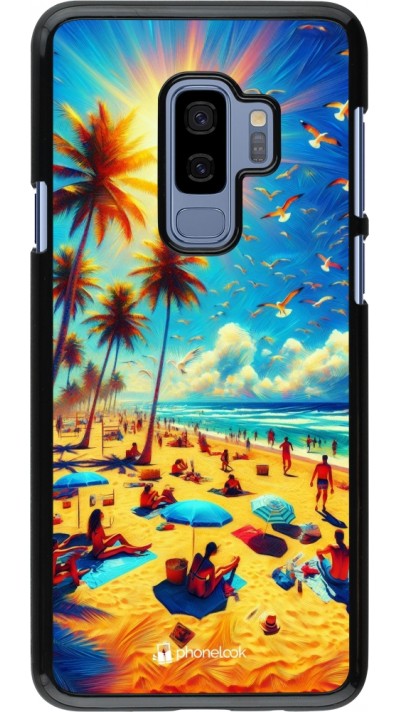 Coque Samsung Galaxy S9+ - Été Paradis Paint