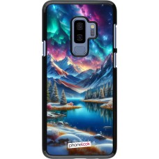 Coque Samsung Galaxy S9+ - Fantasy Mountain Lake Sky Stars