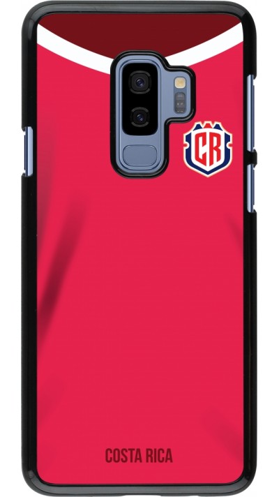 Coque Samsung Galaxy S9+ - Maillot de football Costa Rica 2022 personnalisable