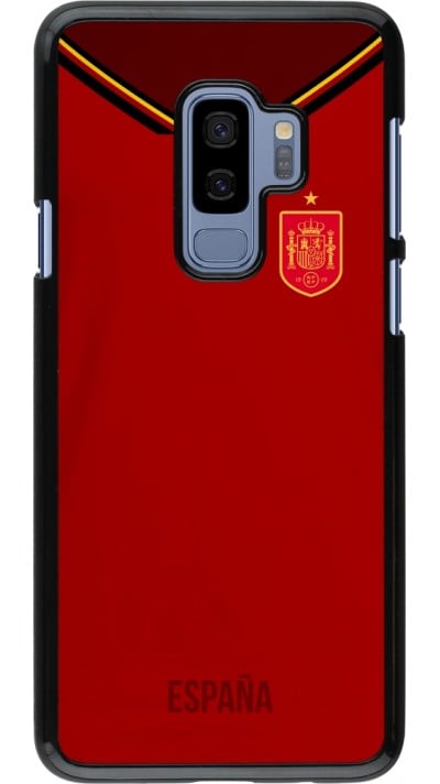 Coque Samsung Galaxy S9+ - Maillot de football Espagne 2022 personnalisable