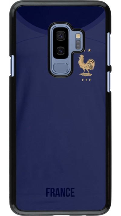 Coque Samsung Galaxy S9+ - Maillot de football France 2022 personnalisable