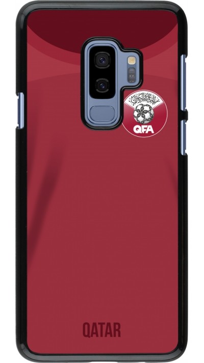 Coque Samsung Galaxy S9+ - Maillot de football Qatar 2022 personnalisable