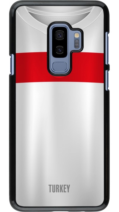 Coque Samsung Galaxy S9+ - Maillot de football Turquie personnalisable