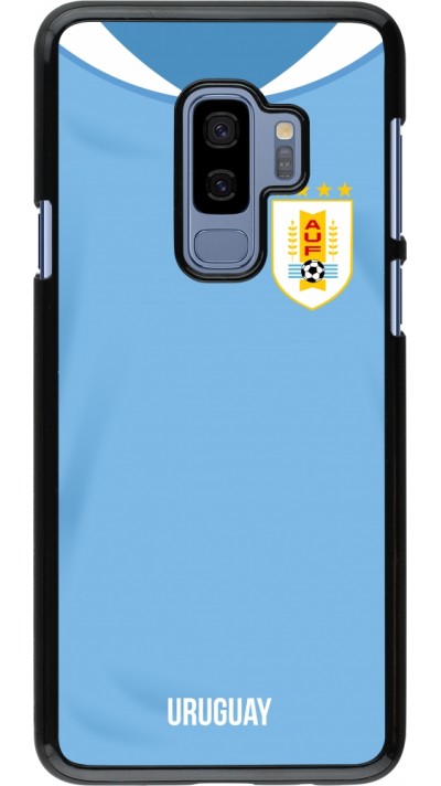 Coque Samsung Galaxy S9+ - Maillot de football Uruguay 2022 personnalisable