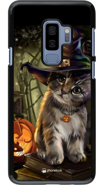 Coque Samsung Galaxy S9+ - Halloween 21 Witch cat