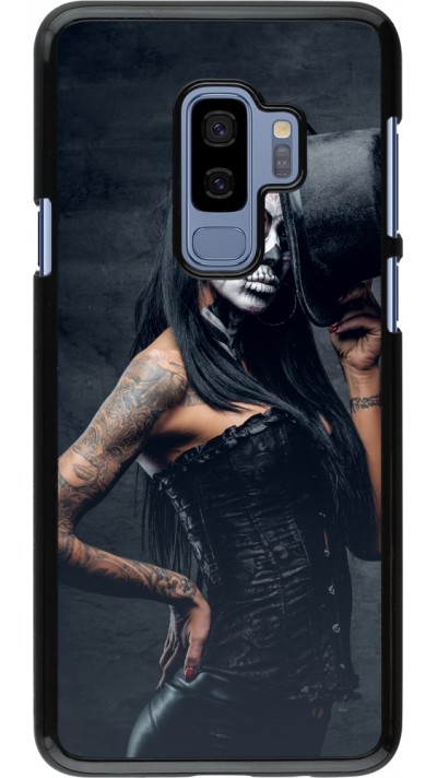 Coque Samsung Galaxy S9+ - Halloween 22 Tattooed Girl