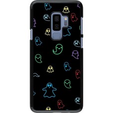 Samsung Galaxy S9+ Case Hülle - Halloween 2024 colorful ghosts