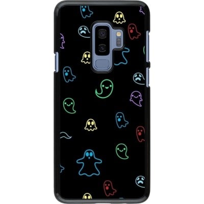 Coque Samsung Galaxy S9+ - Halloween 2024 colorful ghosts