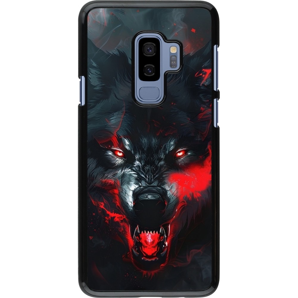 Samsung Galaxy S9+ Case Hülle - Halloween 2024 mad werewolf