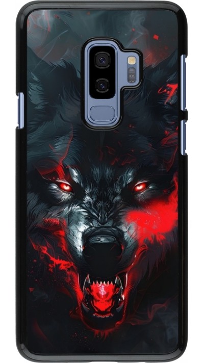 Coque Samsung Galaxy S9+ - Halloween 2024 mad werewolf