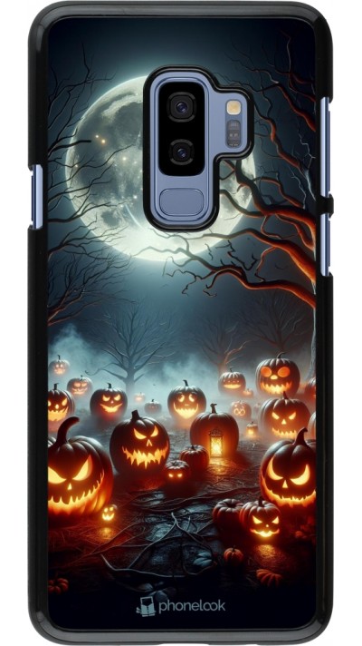 Coque Samsung Galaxy S9+ - Halloween 2024 Many Pumpkins