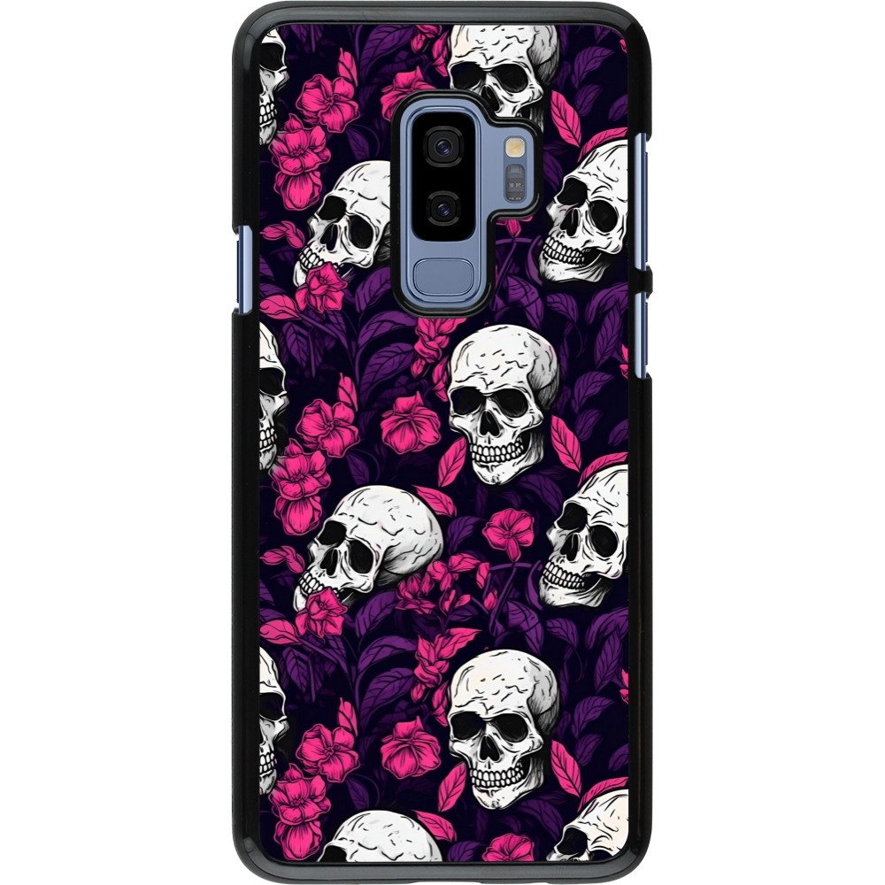 Coque Samsung Galaxy S9+ - Halloween 2024 romantic skulls