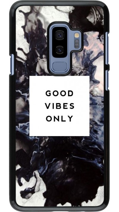 Coque Samsung Galaxy S9+ - Marble Good Vibes Only