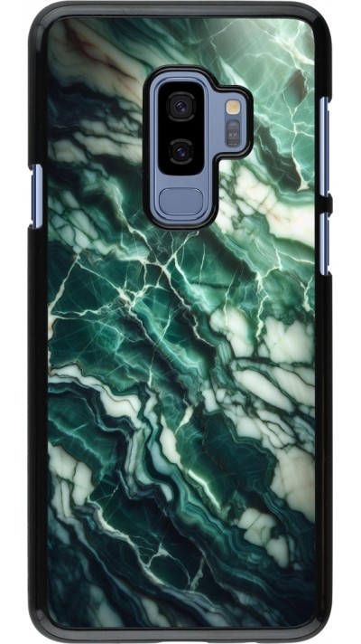 Coque Samsung Galaxy S9+ - Marbre vert majestueux