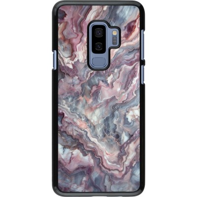 Coque Samsung Galaxy S9+ - Marbre violette argentée