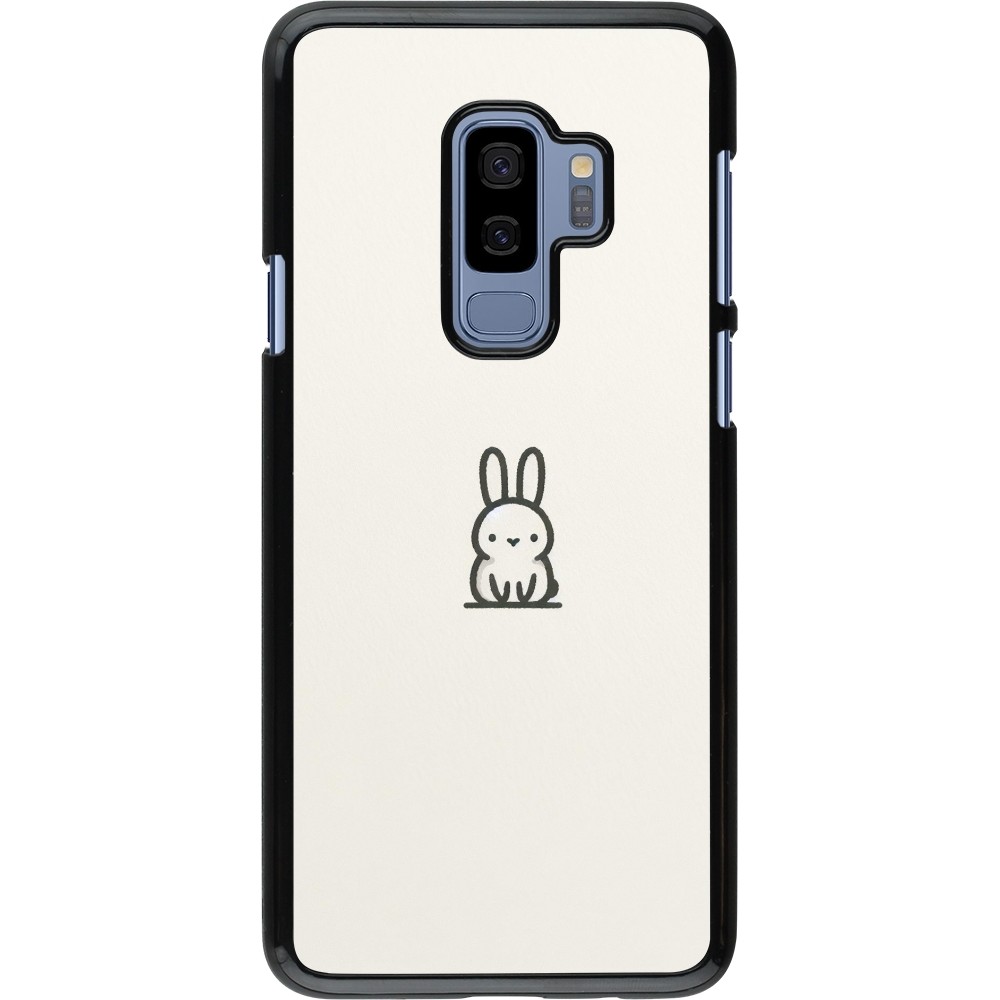 Coque Samsung Galaxy S9+ - Minimal bunny cutie