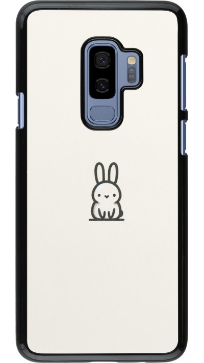 Coque Samsung Galaxy S9+ - Minimal bunny cutie