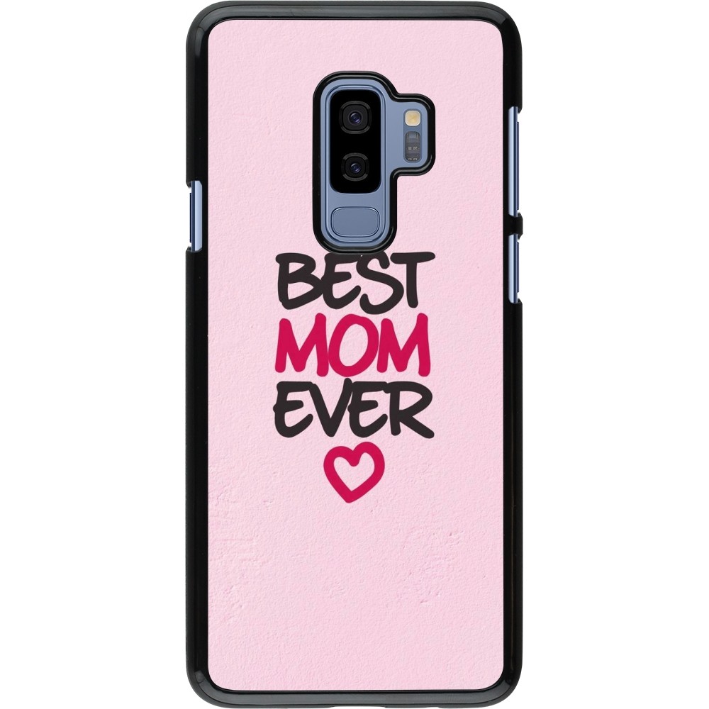 Coque Samsung Galaxy S9+ - Mom 2023 best Mom ever pink