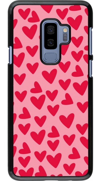 Coque Samsung Galaxy S9+ - Mom 2024 petits coeurs