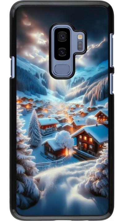 Coque Samsung Galaxy S9+ - Mont Neige Lumière