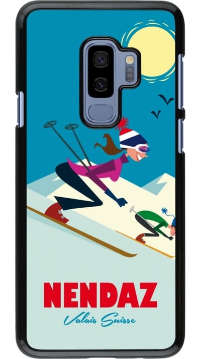 Coque Samsung Galaxy S9+ - Nendaz Ski Downhill