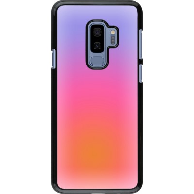 Coque Samsung Galaxy S9+ - Orange Pink Blue Gradient