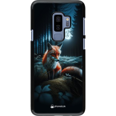 Coque Samsung Galaxy S9+ - Renard lune forêt