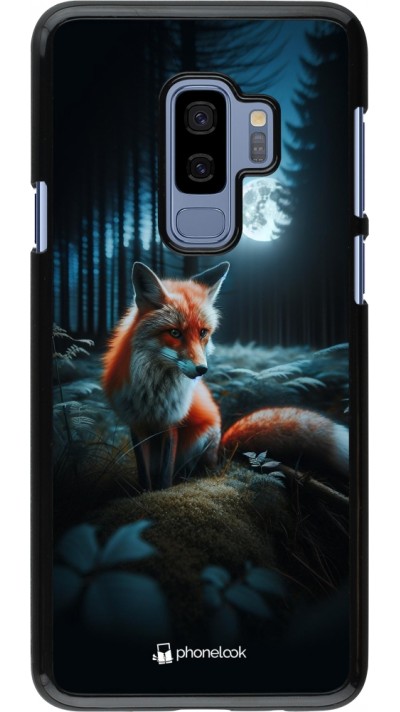 Coque Samsung Galaxy S9+ - Renard lune forêt