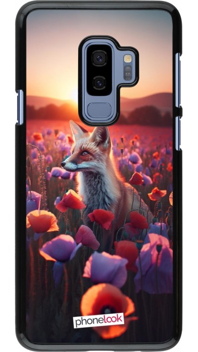 Coque Samsung Galaxy S9+ - Renard pourpre au crépuscule