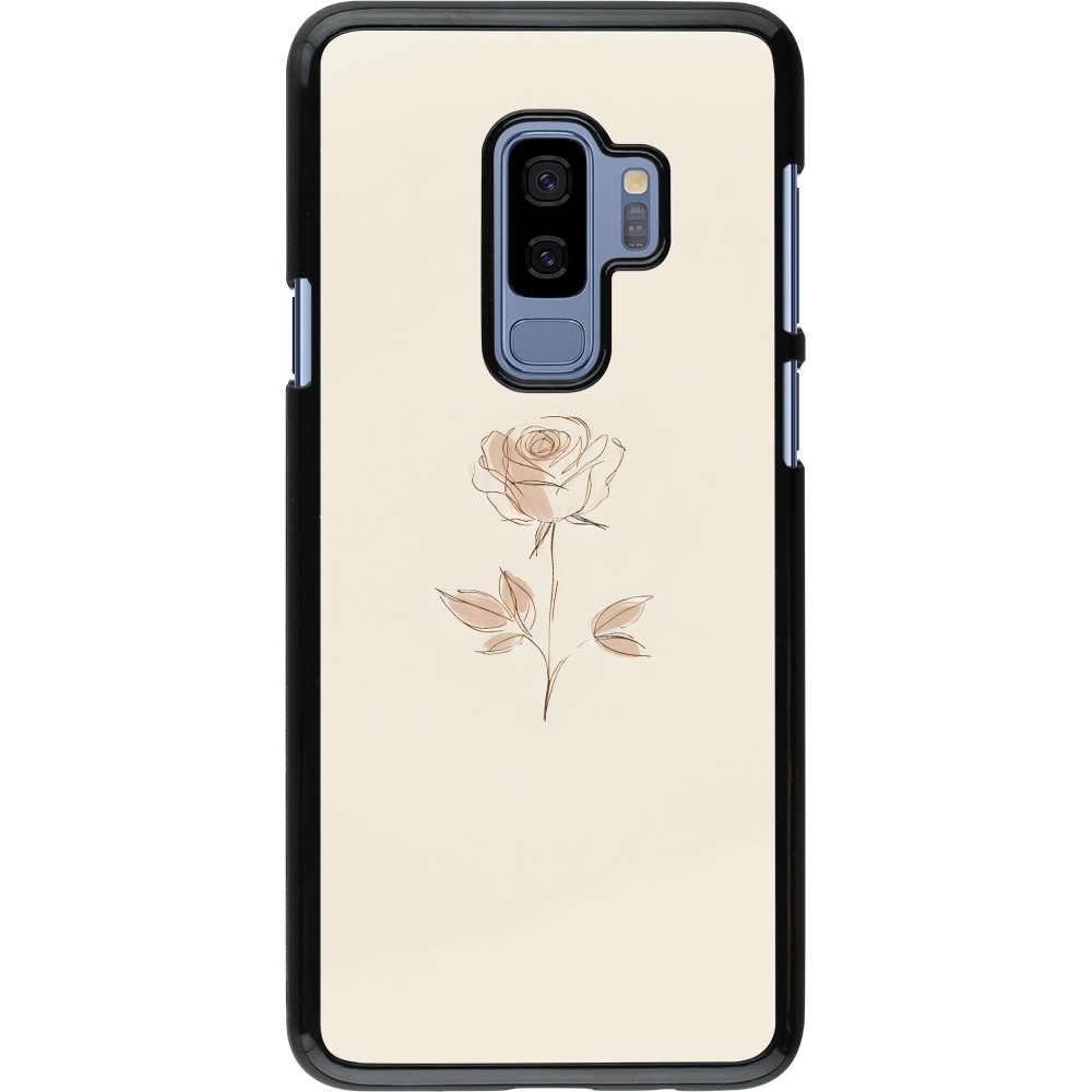 Coque Samsung Galaxy S9+ - Sable Rose Minimaliste